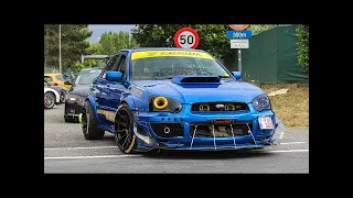 BEST OF Cars Leaving Nürburgring Tankstelle 2023 - Burnouts, Drifts, Funny Moments, Fails!