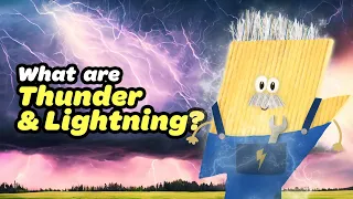 🌩️ Thunder and Lightning Bolts Explained 🌩️ Kid-Friendly Weather Science with Leo Lightning