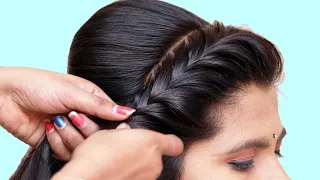 Beautiful & Easy Hairstyle Using Trick | Short hair Hairstyles | Trending bridal Hairstyles 2024