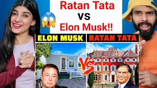 ELON MUSK VS. RATAN TATA | किसका SHOW OFF है ज़्यादा? GETSETFLYFACT REACTION !!