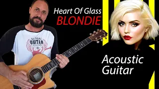 Heart Of Glass Blondie Acoustic Cover Tutorial