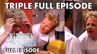 Most Stressful Episodes From Season 2 | TRIPLE FULL EP | Kitchen Nightmares