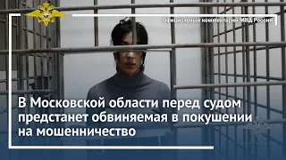 Ирина Волк: В Московской области перед судом предстанет обвиняемая в покушении на мошенничество