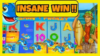 🎰 Mind-blowing Slot Wins! Reeling In Big Wins With Fishing Frenzy & Eye Of Horus