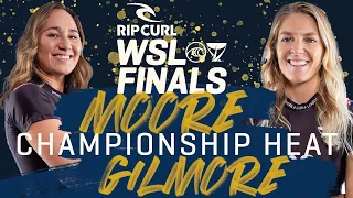 Carissa Moore vs Stephanie Gilmore | Rip Curl WSL Finals 2022 - Championship Heat