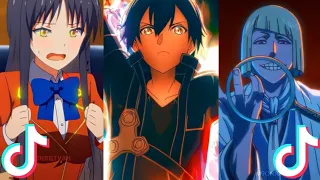 Anime edits - Anime TikTok Compilation - Badass Moments pt.129
