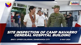 Site Inspection of Camp Navarro General Hospital Building 05/09/2024