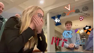 COLLEGE DECISION REACTIONS 2023 | Ivies, UCs, t20s, MIT + more!