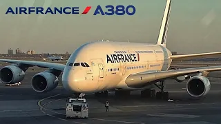 Upper Deck 🇺🇸 New York JFK - Paris CDG 🇫🇷 Air France Airbus A380 [FULL FLIGHT REPORT]
