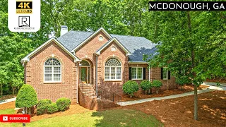 Beautiful Fully Brick Ranch w/ Full Basement Home for Sale in McDonough GA- McDonough GA Real Estate