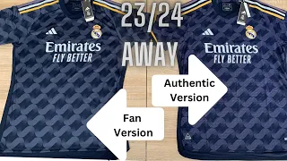 Real Madrid Kit 2023/24 Away Shirt Comparison Review! Adidas Aeroready Vs. Heat Ready LaLiga Jersey
