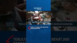 Terlilit Hutang, Pria Nekat Jadi Bandar Narkoba