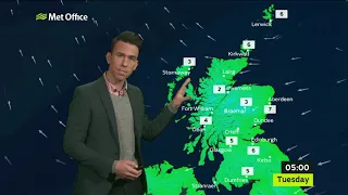 Monday afternoon forecast | Scotland | 19/11/18