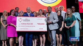 Galena Park ISD was recently awarded an H-E-B Excellence in Education award