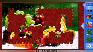 puzzle #1027 gameplay || hd fresh fruits jigsaw puzzle || @combogaming335