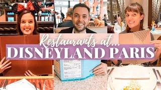 DISNEYLAND PARIS RESTAURANTS! Rating EVERY DLP Restaurant We Have Ever Eaten At! | AD