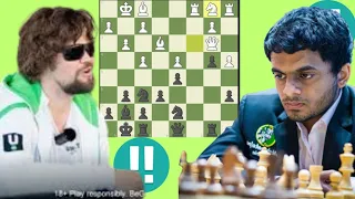 Wonderful chess game 7 , Magnus Carlsen vs Nihal Sarin 11