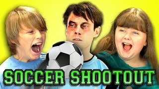 Kids React to Top Soccer Shootout Ever With Scott Sterling