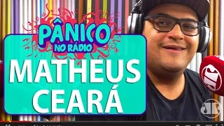 Matheus Ceará conta piadas pesadas no Pânico