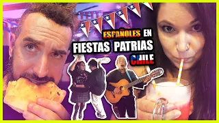 👉 ESPAÑOLES CELEBRANDO LAS FIESTAS PATRIAS CHILENAS POR PRIMERA VEZ  🇨🇱💓🇪🇸 | Somos Curiosos