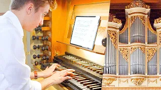 J. Pachelbel‘s 'Wie schön leuchtet der Morgenstern' on the famous Silbermann Organ, Rötha - Paul Fey