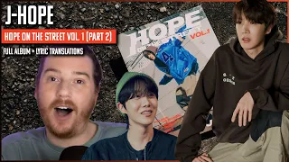 j-hope: HOPE ON THE STREET VOL. 1 | Full Album Reaction + MV + Lyric Translations [PART 2]