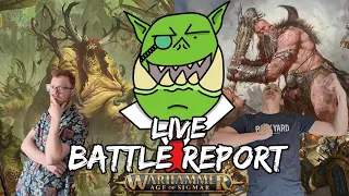 Nurgle VS Sons of Behemat Warhammer Age of Sigmar Battle Report - Showdown of the Titans!