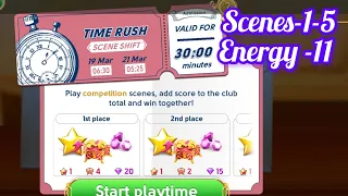 June's journey Time Rush Today Competition 19-21/3/24 Scene Shift Energy 11 Scenes 1to5