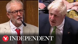 Jeremy Corbyn tells Boris Johnson his legacy will be of ‘poverty, inequality and insecurity’