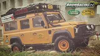 RC 1/10 Scale | BRX02 Boomracing First Run | TKCK Land Rover Defender D110 Camel Trophy | 10122022