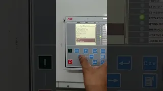 How to check CT and pt ratio from ABB relay and Date time setting?