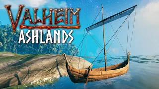 Finally a Proper Boat - Valheim Ashlands