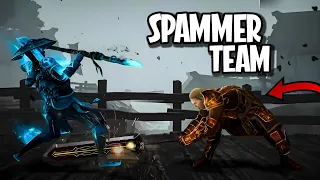 Trying NOT To SPAM With The BEST SPAMMER Team! | Shadow Fight 4 Arena