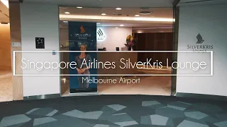 Singapore Airlines Lounge Melbourne Silverkris walkthrough and breakfast taste test