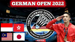 German Open 2022 || Jonatan Cristie ( INA ) Vs Kunlavut Vitidsarn ( THA )