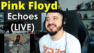 PINK FLOYD - Echoes Part 1 Live at Pompeii 1974  FIRST TIME REACTION TO ECHOES PART 1 LIVE POMPEII