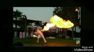 Rachid show act fire