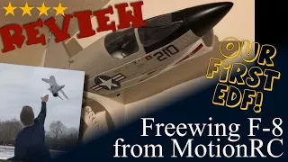 Our first EDF - Freewing F-8 review