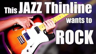 This JAZZ Thinline wants to ROCK | Donner DJC-1000S Telecaster Guitar
