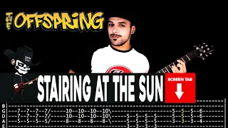 【THE OFFSPRING】[ Staring At The Sun ] cover by Masuka | LESSON | GUITAR TAB