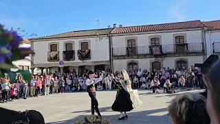 Baile de La  Rosca. Grupo Folclórico Surco. I Feria Primavera Charra. Villavieja de Yeltes