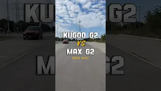 Nothing beats the Kugoo G2 Pro in a drag race ⚡️ #kugoo #kugoog2pro #maxg2 #escooter #segway #race