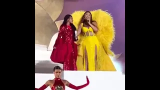 Beyoncé & Blue performing Brown Skin Girl in Dubai
