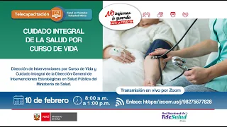 MODELO DE CUIDADO INTEGRAL DE SALUD POR CURSO DE VIDA