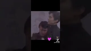 Dimash and papa Kanat.