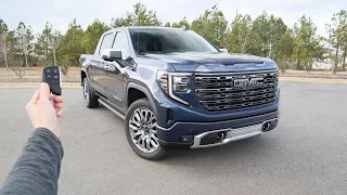 2023 GMC Sierra 1500 Denali Ultimate: Start Up, Walkaround, POV, Test Drive and Review