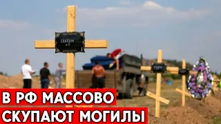 Спрос на могилы резко вырос во многих регионах РФ. Покупаются за бюджетные деньги.