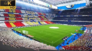 PES 2024 Ultra Realism Mods | Real Madrid vs Barcelona | Bernabéu El Clasico 2024 Update | 4K
