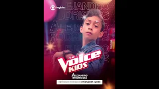 Alejandro Rodrigues andorinha machucada The Voice Kids 2023