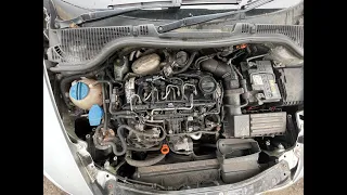 B668 - engine test Skoda Octavia A5 facelift 1.6TDi / CAY / 5sp.man